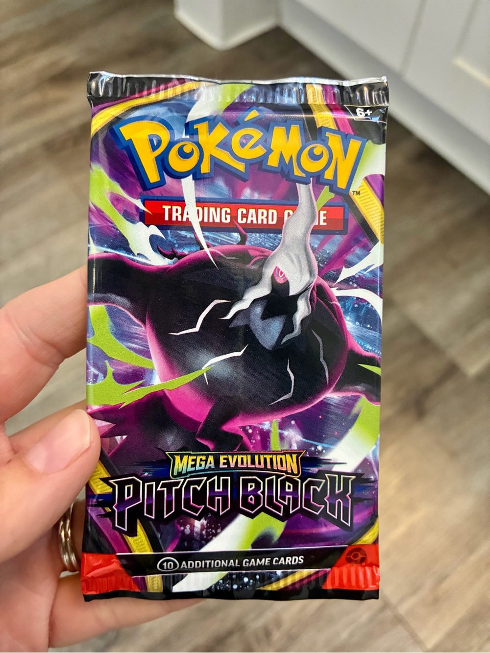 SEALED Pokémon Mega Evolution Pitch Black Trading Card Game Booster Pack